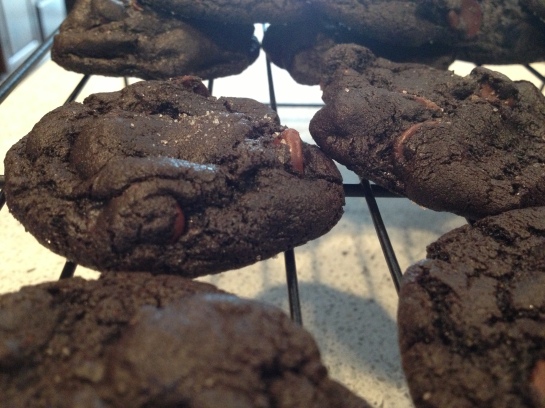 Olas & Chanclas | Sweet & Spicy: Dark Chocolate Chip Cayenne Cookies